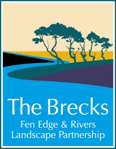 Logo with stylised river and pines, link to BFER website